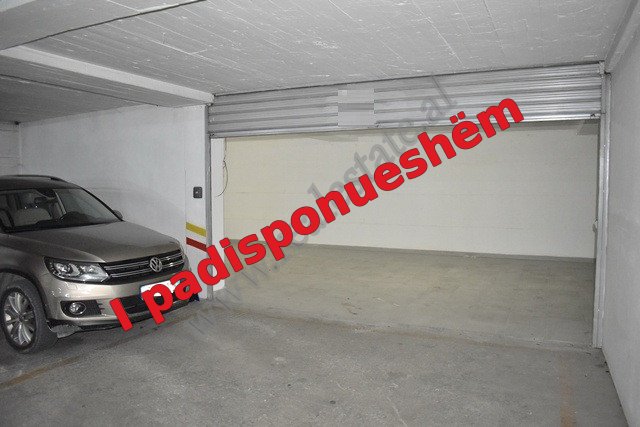 Garage for sale in Bogdaneve street, near the Center of Tirana.
It is located on level -1 (ground-f